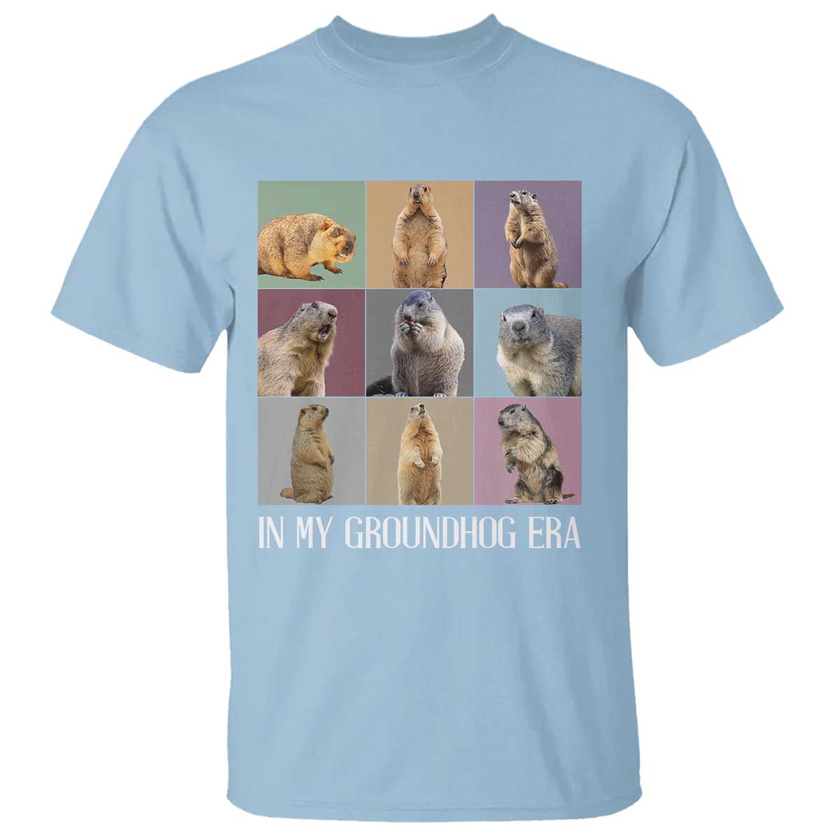 In My Groundhog Era T Shirt Funny Woodchuck