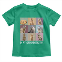 In My Groundhog Era Toddler T Shirt Funny Woodchuck