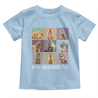 In My Groundhog Era Toddler T Shirt Funny Woodchuck