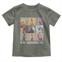 In My Groundhog Era Toddler T Shirt Funny Woodchuck