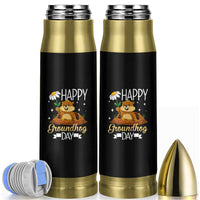 Happy Groundhog Day Bullet Tumbler Punxsutawney Phil Groundhog Lover