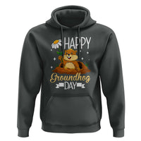 Happy Groundhog Day Hoodie Punxsutawney Phil Groundhog Lover