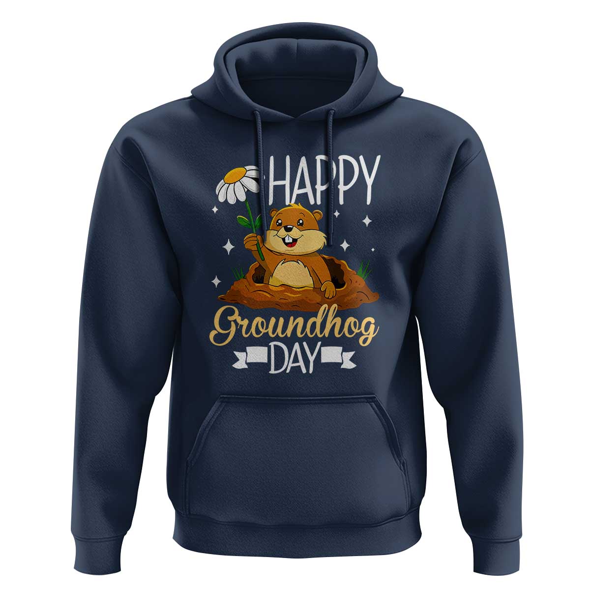 Happy Groundhog Day Hoodie Punxsutawney Phil Groundhog Lover