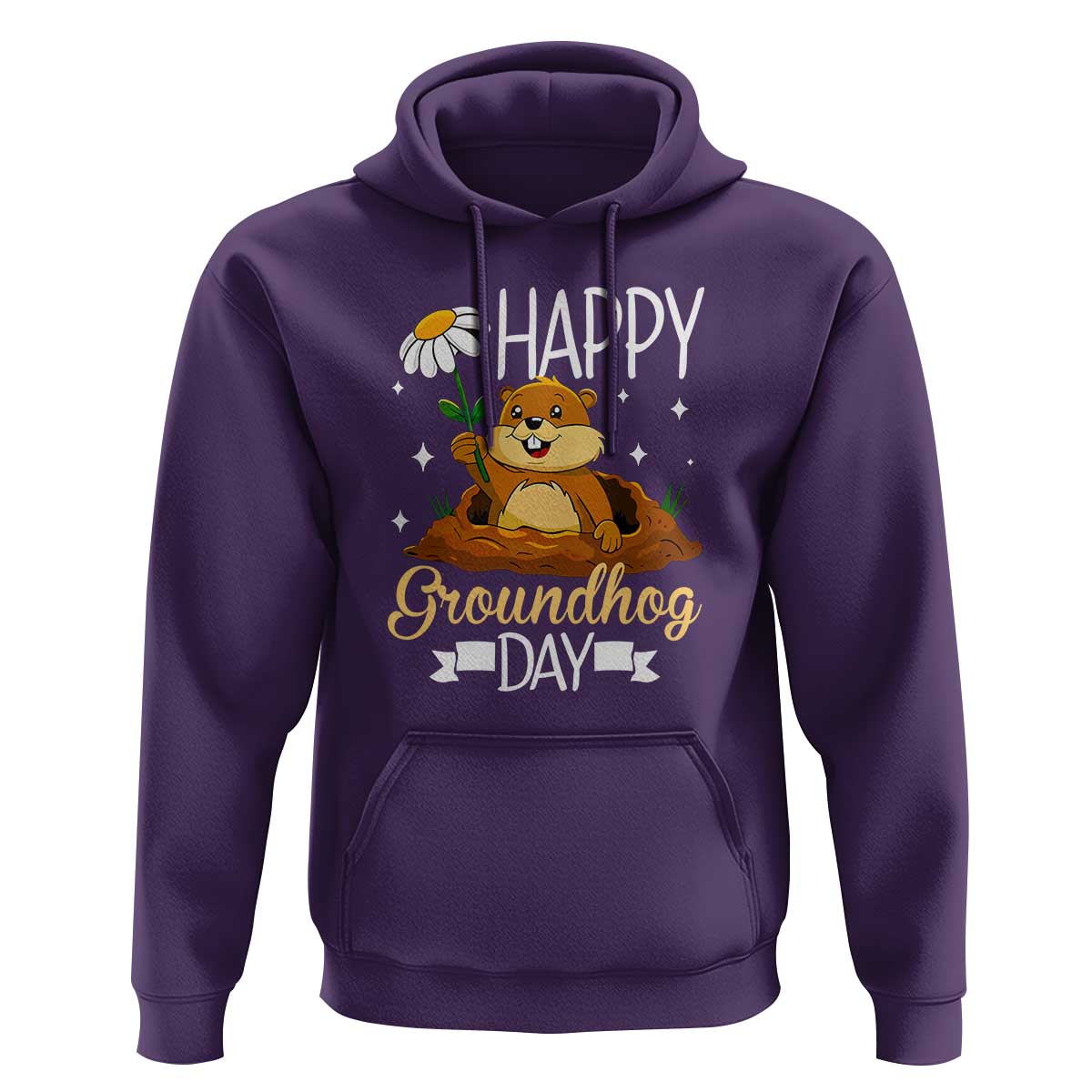 Happy Groundhog Day Hoodie Punxsutawney Phil Groundhog Lover