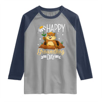 Happy Groundhog Day Raglan Shirt Punxsutawney Phil Groundhog Lover