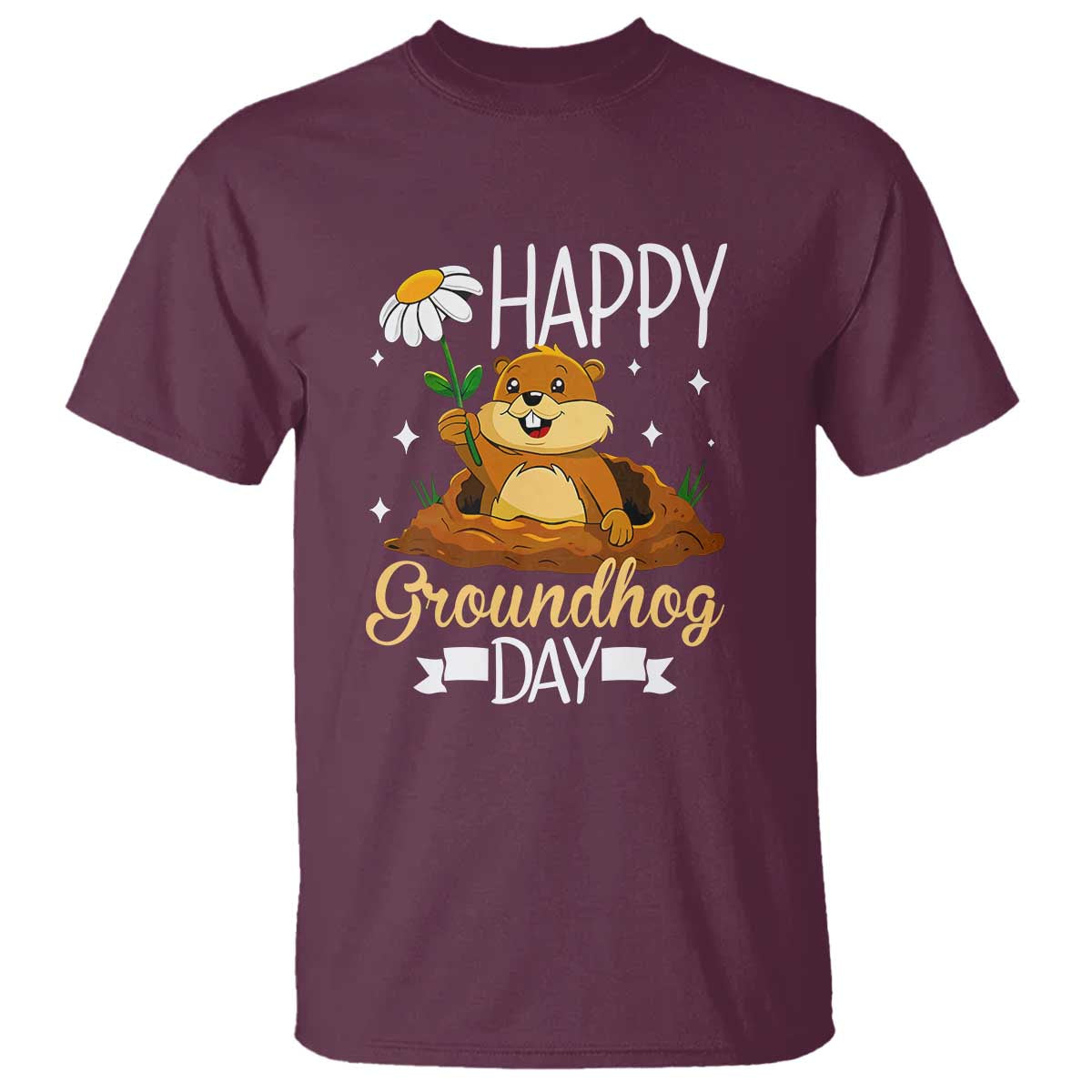 Happy Groundhog Day T Shirt Punxsutawney Phil Groundhog Lover