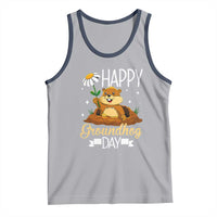 Happy Groundhog Day Tank Top Punxsutawney Phil Groundhog Lover