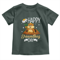 Happy Groundhog Day Toddler T Shirt Punxsutawney Phil Groundhog Lover