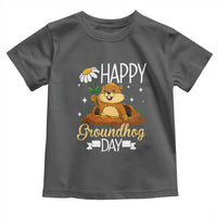 Happy Groundhog Day Toddler T Shirt Punxsutawney Phil Groundhog Lover