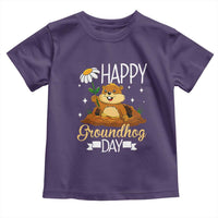 Happy Groundhog Day Toddler T Shirt Punxsutawney Phil Groundhog Lover
