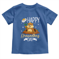 Happy Groundhog Day Toddler T Shirt Punxsutawney Phil Groundhog Lover