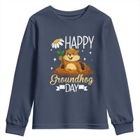 Happy Groundhog Day Youth Sweatshirt Punxsutawney Phil Groundhog Lover