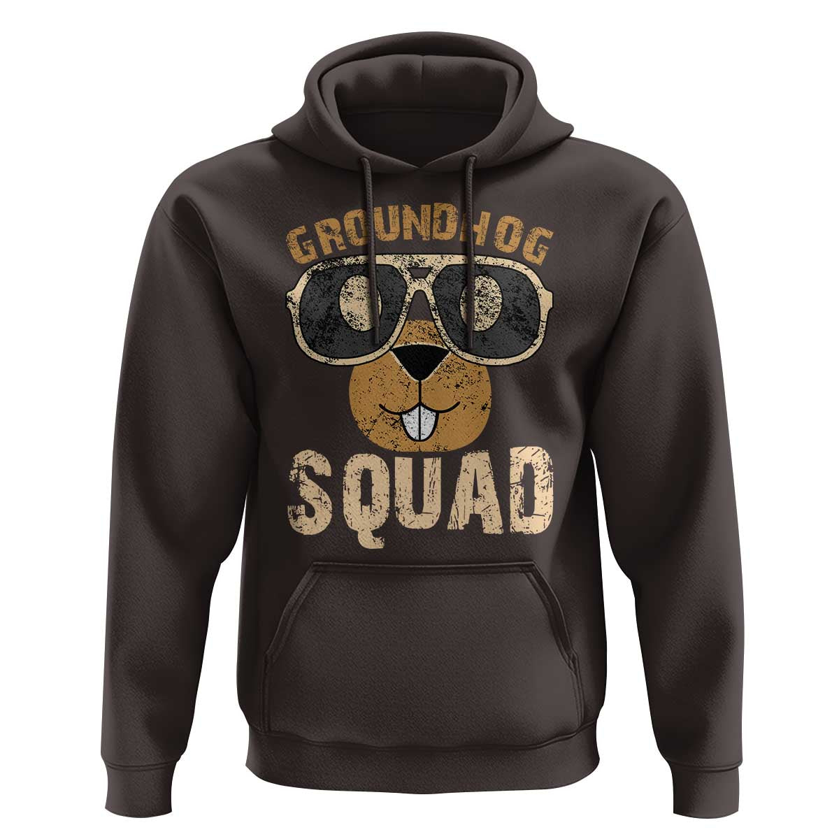 Groundhog Squad Hoodie Cute Woodchuck Happy Groundhog Day