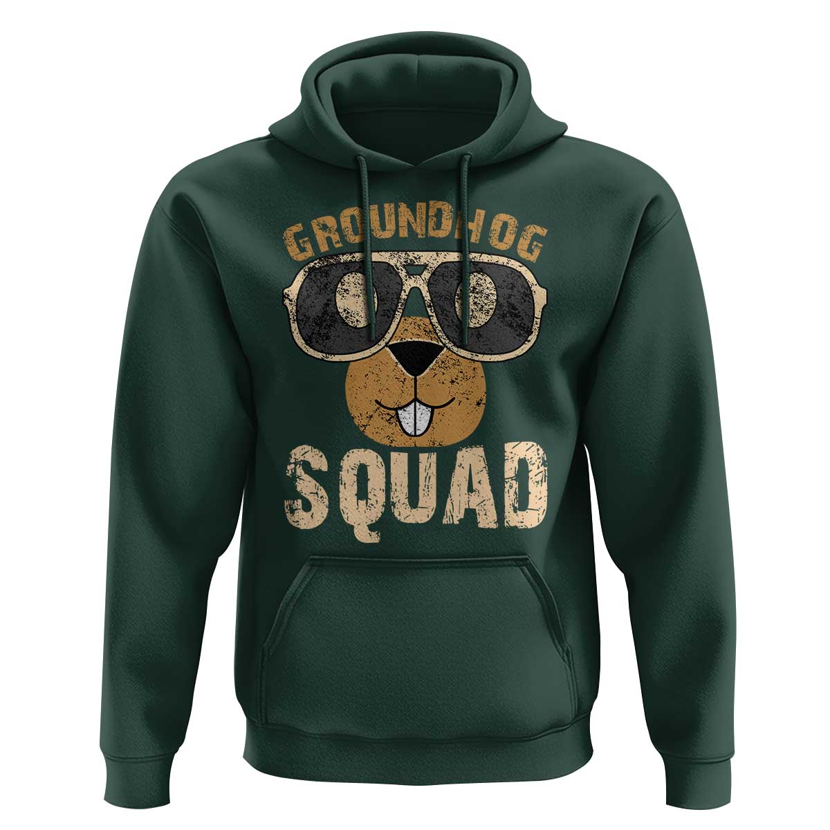 Groundhog Squad Hoodie Cute Woodchuck Happy Groundhog Day