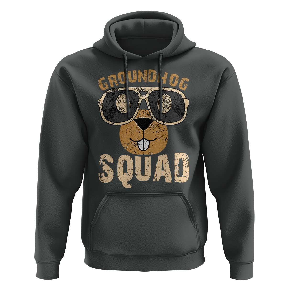 Groundhog Squad Hoodie Cute Woodchuck Happy Groundhog Day