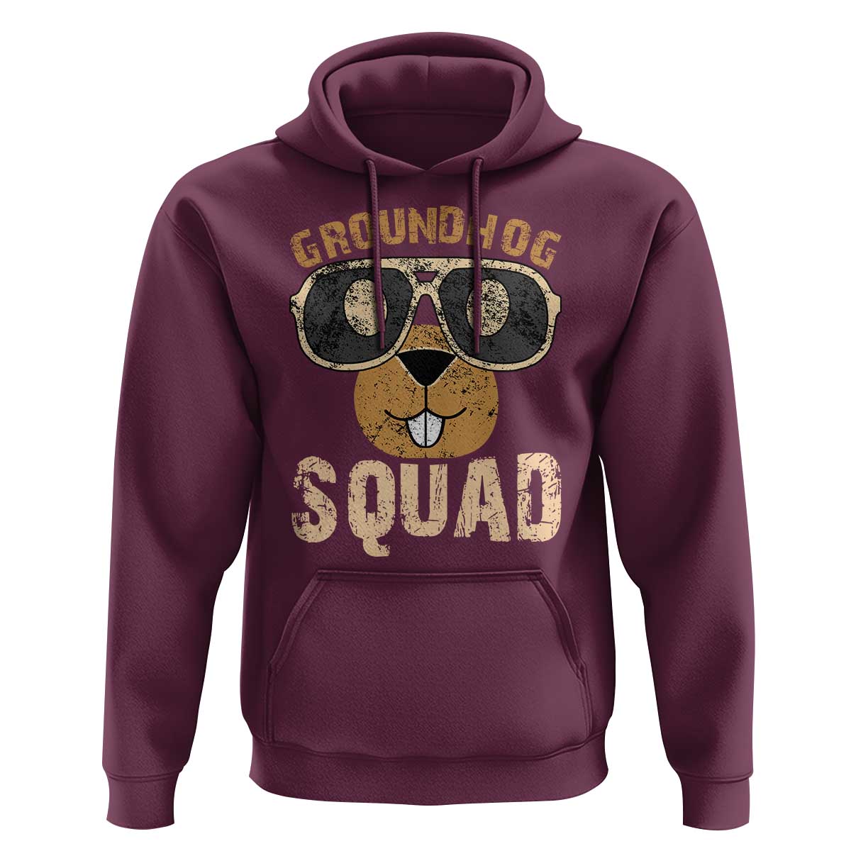 Groundhog Squad Hoodie Cute Woodchuck Happy Groundhog Day