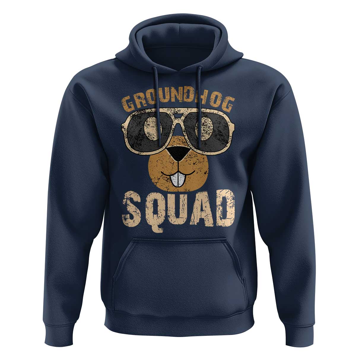 Groundhog Squad Hoodie Cute Woodchuck Happy Groundhog Day