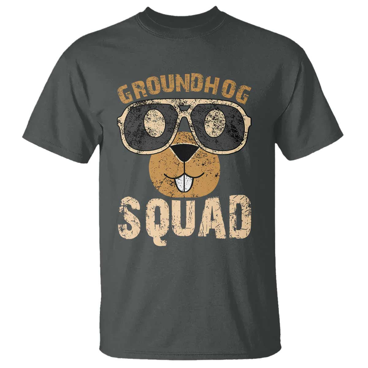 Groundhog Squad T Shirt Cute Woodchuck Happy Groundhog Day
