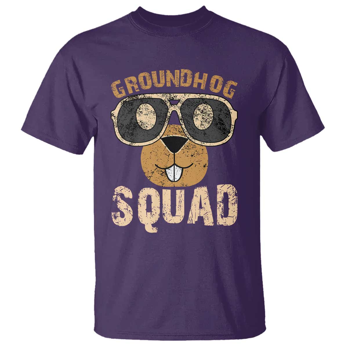 Groundhog Squad T Shirt Cute Woodchuck Happy Groundhog Day