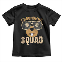 Groundhog Squad Toddler T Shirt Cute Woodchuck Happy Groundhog Day