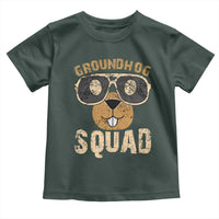 Groundhog Squad Toddler T Shirt Cute Woodchuck Happy Groundhog Day
