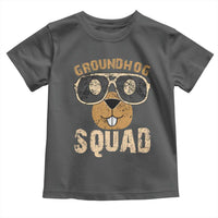 Groundhog Squad Toddler T Shirt Cute Woodchuck Happy Groundhog Day