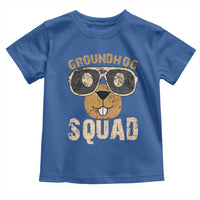 Groundhog Squad Toddler T Shirt Cute Woodchuck Happy Groundhog Day