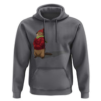 Groundhog Shadow Hoodie Funny Woodchuck Ground Hog Meteorlogy
