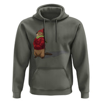 Groundhog Shadow Hoodie Funny Woodchuck Ground Hog Meteorlogy