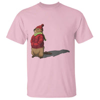 Groundhog Shadow T Shirt Funny Woodchuck Ground Hog Meteorlogy