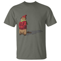 Groundhog Shadow T Shirt Funny Woodchuck Ground Hog Meteorlogy