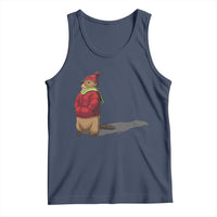 Groundhog Shadow Tank Top Funny Woodchuck Ground Hog Meteorlogy