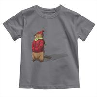 Groundhog Shadow Toddler T Shirt Funny Woodchuck Ground Hog Meteorlogy