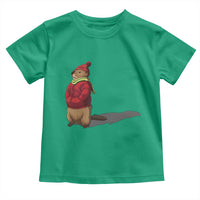 Groundhog Shadow Toddler T Shirt Funny Woodchuck Ground Hog Meteorlogy