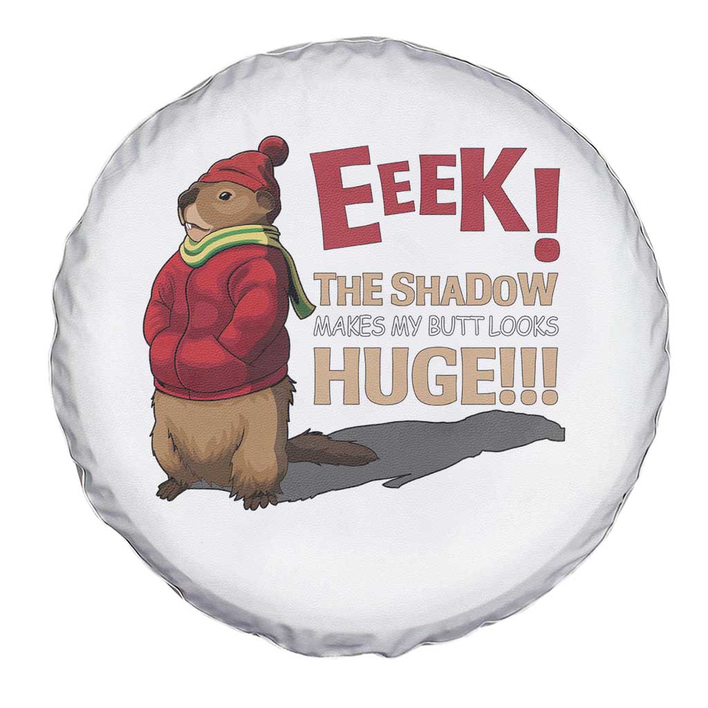 Groundhog Shadow Spare Tire Cover Eeek The Shadow Makes My Butt Look Huge