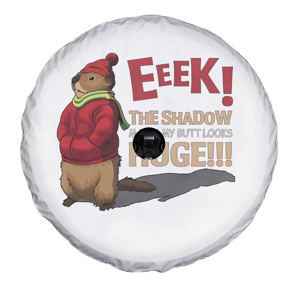 Groundhog Shadow Spare Tire Cover Eeek The Shadow Makes My Butt Look Huge