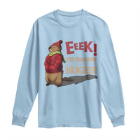 Groundhog Shadow Long Sleeve Shirt Eeek The Shadow Makes My Butt Look Huge