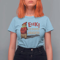 Groundhog Shadow T Shirt For Women Eeek The Shadow Makes My Butt Look Huge