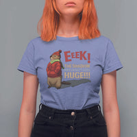Groundhog Shadow T Shirt For Women Eeek The Shadow Makes My Butt Look Huge