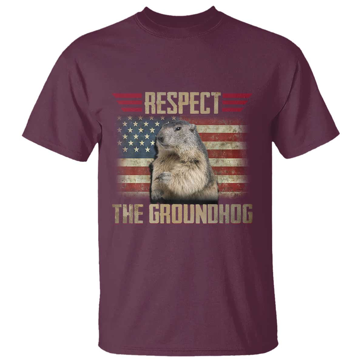 Groundhog Meteorology T Shirt Respect The Groundhog Woodchuck Photo GroundHog Day