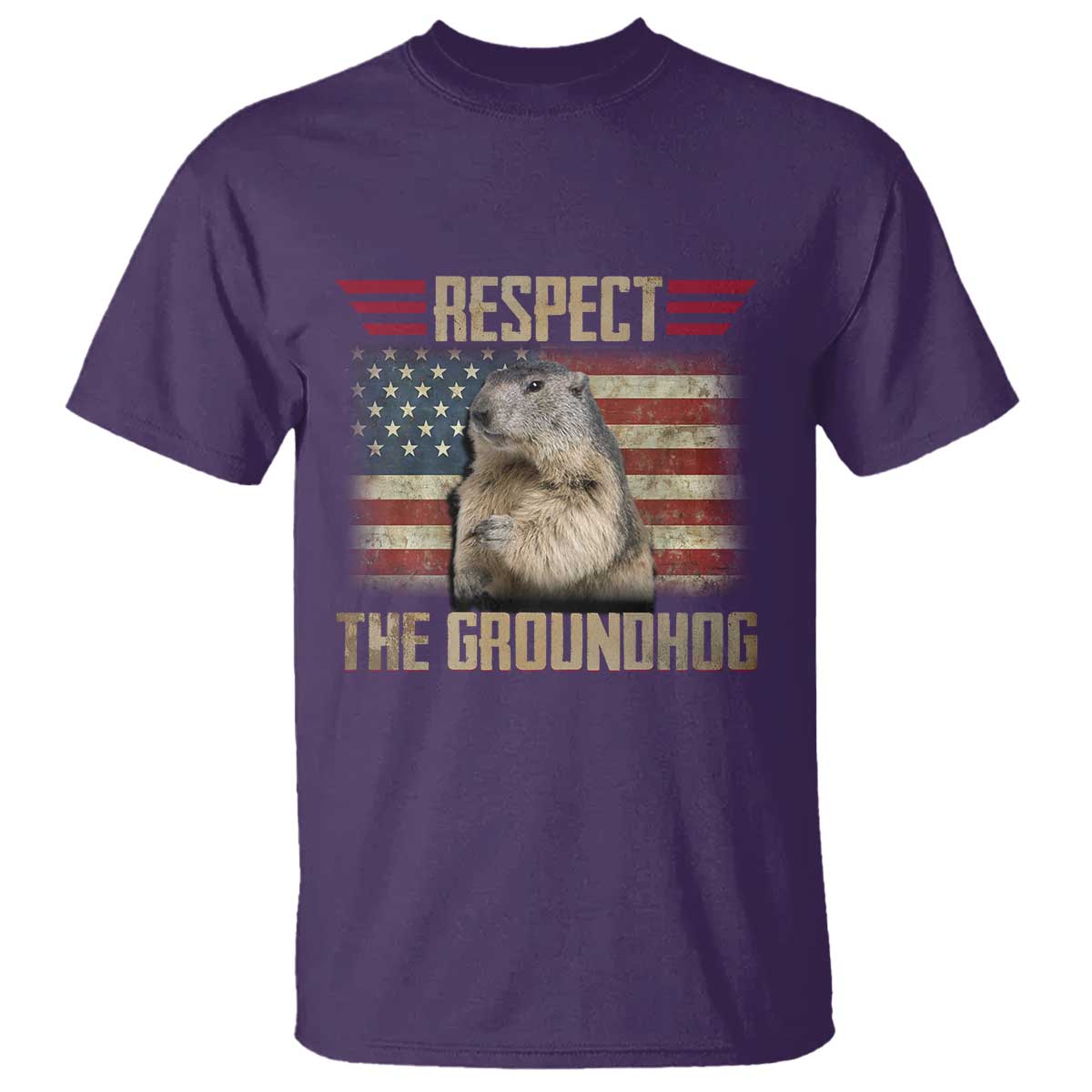 Groundhog Meteorology T Shirt Respect The Groundhog Woodchuck Photo GroundHog Day