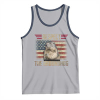 Groundhog Meteorology Tank Top Respect The Groundhog Woodchuck Photo GroundHog Day