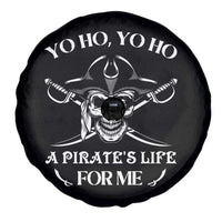 Funny Pirate Skull Spare Tire Cover Yo Ho Life For Me Buccaneer Freebooter