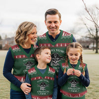 Funny Pirate V-Neck Knit Sweater Vest Pirate Life For Me Pirate Skull Buccaneer Freebooter - Wonder Print Shop