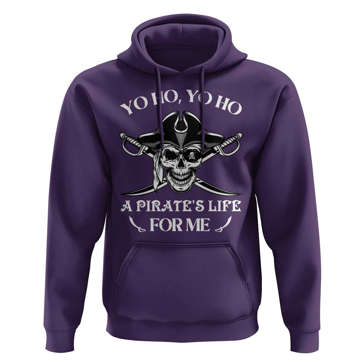 Funny Pirate Hoodie Pirate Life For Me Pirate Skull Buccaneer Freebooter