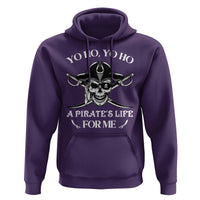 Funny Pirate Hoodie Pirate Life For Me Pirate Skull Buccaneer Freebooter