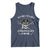 Funny Pirate Skull Tank Top Yo Ho Life For Me Buccaneer Freebooter
