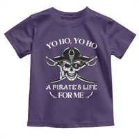 Funny Pirate Toddler T Shirt Pirate Life For Me Pirate Skull Buccaneer Freebooter
