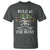 Funny Pirate T Shirt Rule #1 Don't Fall Off The Boat Cruise Party Gift