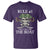Funny Pirate T Shirt Rule #1 Don't Fall Off The Boat Cruise Party Gift
